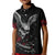 Wings Rose Skull Kid Polo Shirt Romantic Rose Skull Wings - Wonder Print Shop