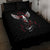 Wings Rose Skull Quilt Bed Set Romantic Rose Skull Wings - Wonder Print Shop