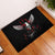 Wings Rose Skull Rubber Doormat Romantic Rose Skull Wings - Wonder Print Shop