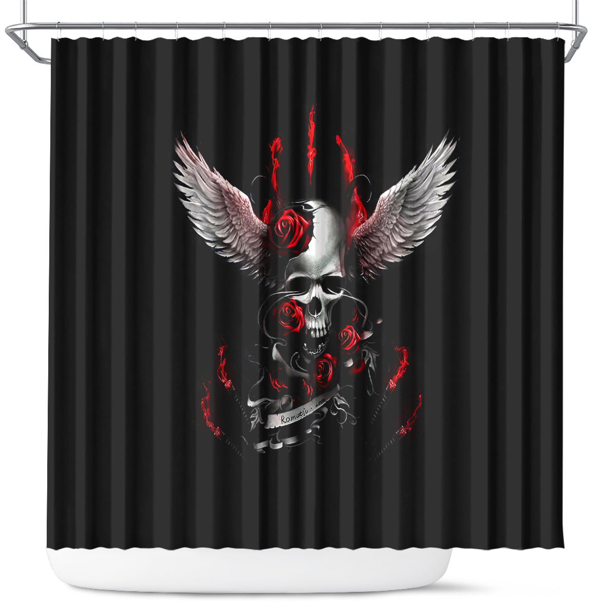 wings-rose-skull-shower-curtain-romantic-rose-skull-wings