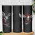 Wings Rose Skull Skinny Tumbler Romantic Rose Skull Wings