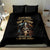 Warrior Skull Bedding Set The Warrior Replies Iam The Storm - Wonder Print Shop