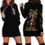 Warrior Skull Hoodie Dress The Warrior Replies Iam The Storm - Wonder Print Shop