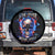 Fire Skull Spare Tire Cover Your Demon Hide Under Your Bed - Wonder Print Shop