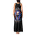 Fire Skull Tank Maxi Dress Your Demon Hide Under Your Bed - Wonder Print Shop