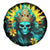 Sunflower Skull Spare Tire Cover Bitch I'm Not A Princess I'm The Fucking Queen - Wonder Print Shop