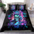 Rose Skull Bedding Set Bitch I'm Not A Princess I'm The Fucking Queen - Wonder Print Shop