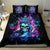 Rose Skull Bedding Set Bitch I'm Not A Princess I'm The Fucking Queen - Wonder Print Shop