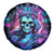 Rose Skull Spare Tire Cover Bitch I'm Not A Princess I'm The Fucking Queen - Wonder Print Shop