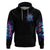 Rose Skull Zip Hoodie Bitch I'm Not A Princess I'm The Fucking Queen - Wonder Print Shop