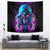 Flame Skull Tapestry Did I Piss You Off That Great At Least I'm Doing Something Right