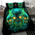 Flame Skull Bedding Set Fuck You You Fuckin Fuck - Wonder Print Shop