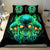 Flame Skull Bedding Set Fuck You You Fuckin Fuck - Wonder Print Shop