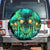 Flame Skull Spare Tire Cover Fuck You You Fuckin Fuck - Wonder Print Shop