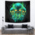 Flame Skull Tapestry Fuck You You Fuckin Fuck - Wonder Print Shop