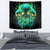 Flame Skull Tapestry Fuck You You Fuckin Fuck - Wonder Print Shop