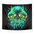 Flame Skull Tapestry Fuck You You Fuckin Fuck - Wonder Print Shop