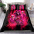 Flame Skull Bedding Set I Have 3 Sides Quite Sweet Funny Crazy And The Side You Never See - Wonder Print Shop