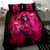 Flame Skull Bedding Set I Have 3 Sides Quite Sweet Funny Crazy And The Side You Never See - Wonder Print Shop