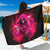 Flame Skull Sarong I Have 3 Sides Quite Sweet Funny Crazy And The Side You Never See - Wonder Print Shop