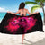 Flame Skull Sarong I Have 3 Sides Quite Sweet Funny Crazy And The Side You Never See - Wonder Print Shop