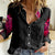 Flame Skull Women Casual Shirt I Have 3 Sides Quite Sweet Funny Crazy And The Side You Never See