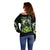 Reaper Skull Off Shoulder Sweater I Think I Was Designed To Be Alone - Wonder Print Shop