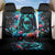 Rose Skull Back Car Seat Cover She Whispered Back Iam The Storm - Wonder Print Shop