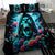 Rose Skull Bedding Set She Whispered Back Iam The Storm - Wonder Print Shop