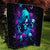 Rose Skull Quilt I'm Never Alone My Demon Are With Me 24/7