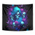 Rose Skull Tapestry I'm Never Alone My Demon Are With Me 24/7