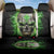 Thunder Skull Back Car Seat Cover I'm Not Anti-Social I Must Not User Friendly - Wonder Print Shop