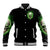 Thunder Skull Baseball Jacket I'm Not Anti-Social I Must Not User Friendly - Wonder Print Shop