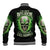 Thunder Skull Baseball Jacket I'm Not Anti-Social I Must Not User Friendly - Wonder Print Shop