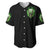 Thunder Skull Baseball Jersey I'm Not Anti-Social I Must Not User Friendly - Wonder Print Shop