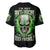 Thunder Skull Baseball Jersey I'm Not Anti-Social I Must Not User Friendly - Wonder Print Shop