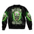 Thunder Skull Bomber Jacket I'm Not Anti-Social I Must Not User Friendly - Wonder Print Shop