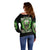 Thunder Skull Off Shoulder Sweater I'm Not Anti-Social I Must Not User Friendly - Wonder Print Shop