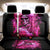 Skull Lady Back Car Seat Cover Look Hot Be Cold - Wonder Print Shop