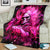 Skull Lady Blanket Look Hot Be Cold