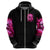 Skull Lady Zip Hoodie Look Hot Be Cold - Wonder Print Shop