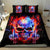 Flame Skull Bedding Set My Give A Fuck Is Broken But My Go Fuck Yourself Is Fully Functional - Wonder Print Shop