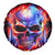 Flame Skull Spare Tire Cover My Give A Fuck Is Broken But My Go Fuck Yourself Is Fully Functional - Wonder Print Shop