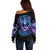 Skull Wings Off Shoulder Sweater So The Bitch In Me Came Out To Play - Wonder Print Shop