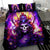 Queen Skull Bedding Set Sometimes An Angel Somethimes Hellraiser Always A Strong Woman - Wonder Print Shop