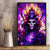 Queen Skull Canvas Wall Art Sometimes An Angel Somethimes Hellraiser Always A Strong Woman - Wonder Print Shop