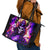 Queen Skull Leather Tote Bag Sometimes An Angel Somethimes Hellraiser Always A Strong Woman - Wonder Print Shop