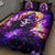 Queen Skull Quilt Bed Set Sometimes An Angel Somethimes Hellraiser Always A Strong Woman - Wonder Print Shop