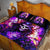 Queen Skull Quilt Bed Set Sometimes An Angel Somethimes Hellraiser Always A Strong Woman - Wonder Print Shop