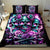 Rose Skull Bedding Set Stuck Between IDK IDC And IDGAF - Wonder Print Shop